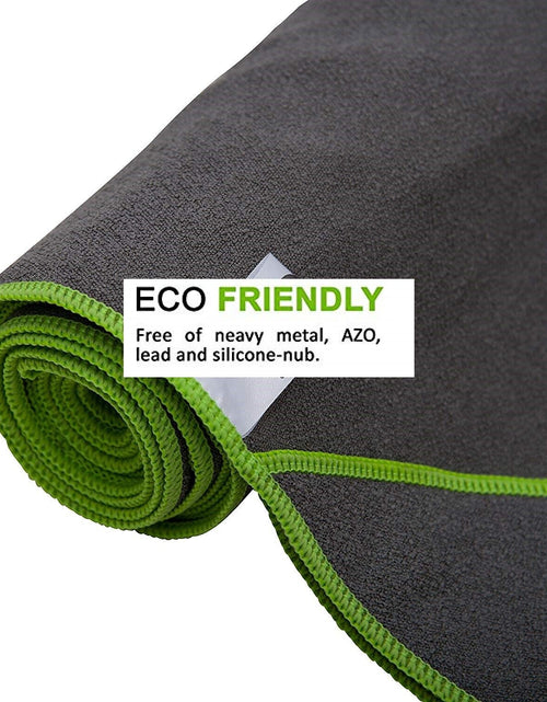 Load image into Gallery viewer, Yoga Mat Towel Non Slip Super Soft Sweat Absorbent Quick Drying Eco Friendly
