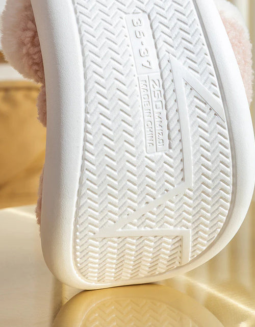 Load image into Gallery viewer, Christmas Shoes Winter Home Slippers Elk Soft Cozy Bedroom Slipper Slip on House Shoes
