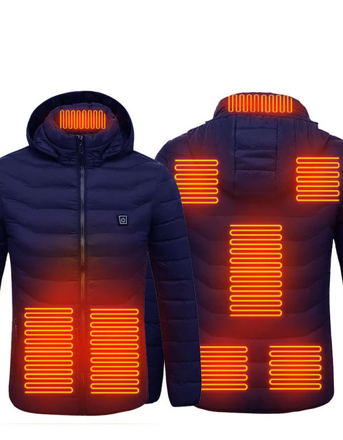 Load image into Gallery viewer, New Heated Jacket Coat USB Electric Jacket Cotton Coat Heater Thermal Clothing Heating Vest Men&#39;S Clothes Winter
