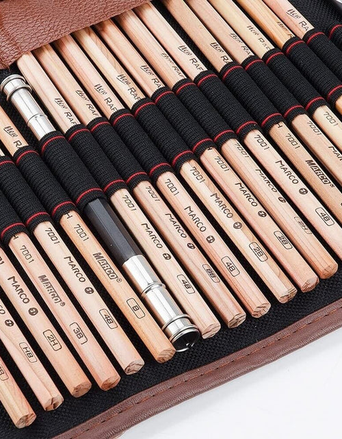 Load image into Gallery viewer, 29PCS Professional Drawing Artist Kit Set Pencils and Sketch Charcoal Art Tools
