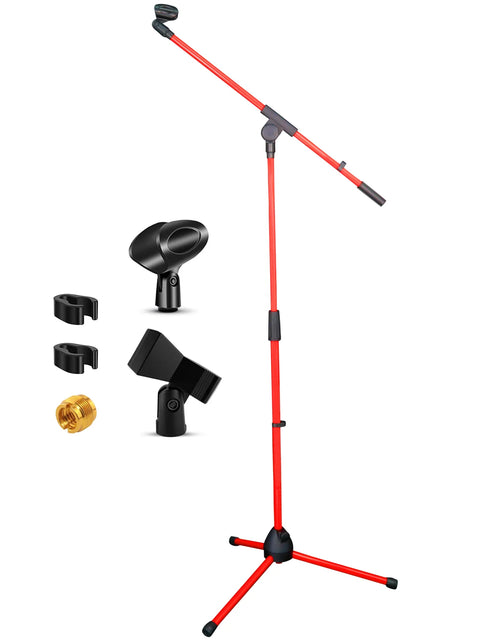 Load image into Gallery viewer, 5Core Tripod Mic Stand Adjustable Holder Floor Microphone Boom Arm
