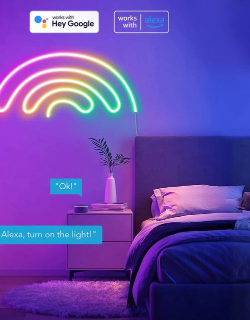 Load image into Gallery viewer, Smart Neon Sign Light, Flexible DIY Neon Strip Light
