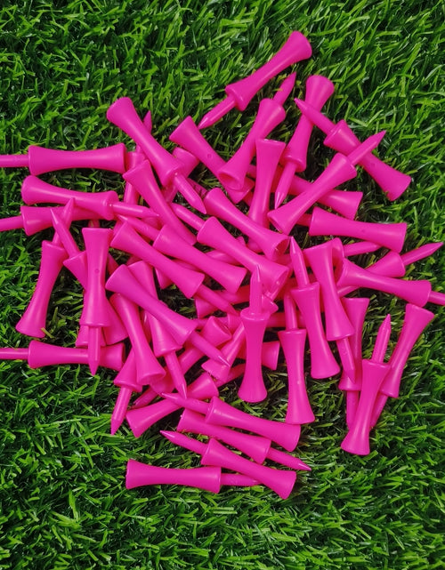 Load image into Gallery viewer, 50Pcs Professional 59Mm Golf Tee Golf Supplies New Golf Practice Products Golf Accessories Golf Limit Nail Plastic Ball Holder
