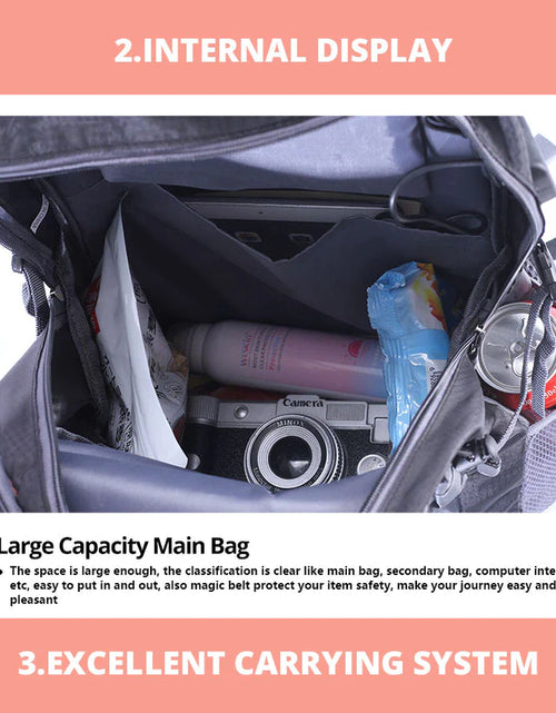 Load image into Gallery viewer, 40L Men Women Travel Backpack Rucksack Camping Laptop Hiking School Book Bag USA
