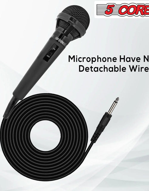 Load image into Gallery viewer, 5Core XLR Microphone Dynamic Mic Karaoke Singing Studio Mics Handheld Microfono
