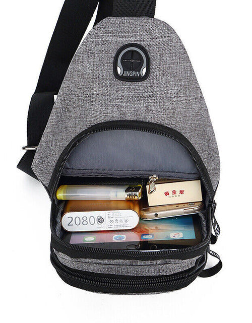 Load image into Gallery viewer, Men Women Sling Bag Chest Fanny Packs Cross Body Travel Sports Shoulder Backpack
