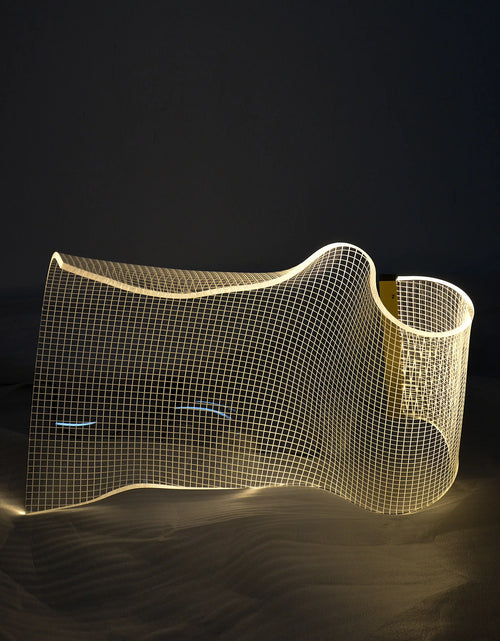 Load image into Gallery viewer, Crystal Acrylic LED Table Lamp
