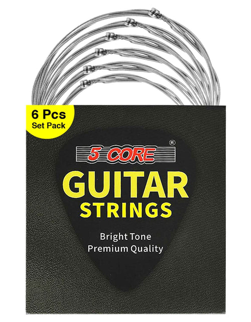 Load image into Gallery viewer, 5Core Electric Guitar Strings Nickel 0.009-.042 Gauge W Bright Tone for 6 String Guitars
