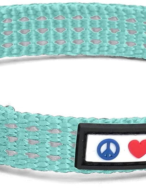 Load image into Gallery viewer, Reflective Cat Collar with Safety Buckle and Removable Bell Cat Collar Kitten Collar Cat Collar
