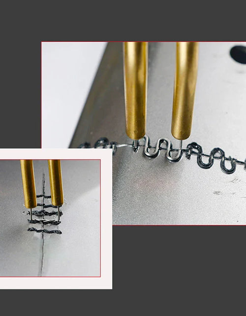Load image into Gallery viewer, Hot Stapler Car Bumper Fender Fairing Welder Gun Plastic Repair Kit +600 Staples
