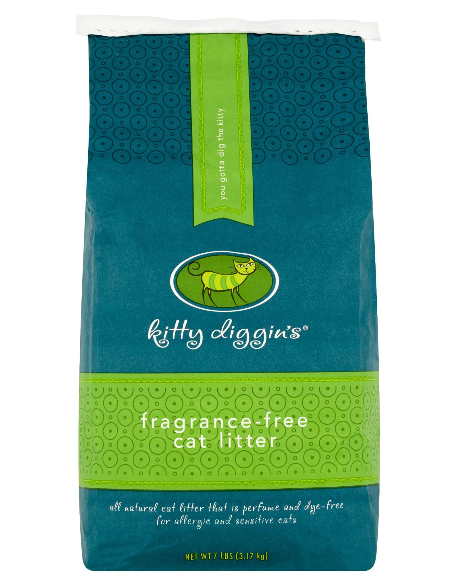 (6 Pack)  Fragrance-Free Cat Litter, 7 Lbs