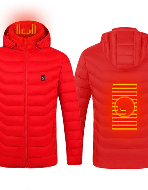 Load image into Gallery viewer, New Heated Jacket Coat USB Electric Jacket Cotton Coat Heater Thermal Clothing Heating Vest Men&#39;S Clothes Winter
