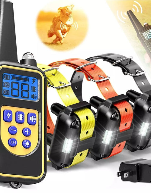Load image into Gallery viewer, 3000 FT Dog Training US Collar Rechargeable Remote Shock PET Waterproof Trainer
