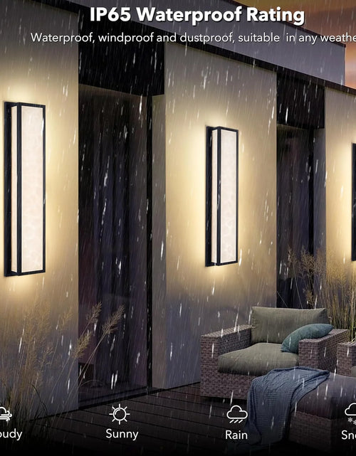 Load image into Gallery viewer, IP65 Waterproof Marble Front Porch Light Exterior Wall Sconce

