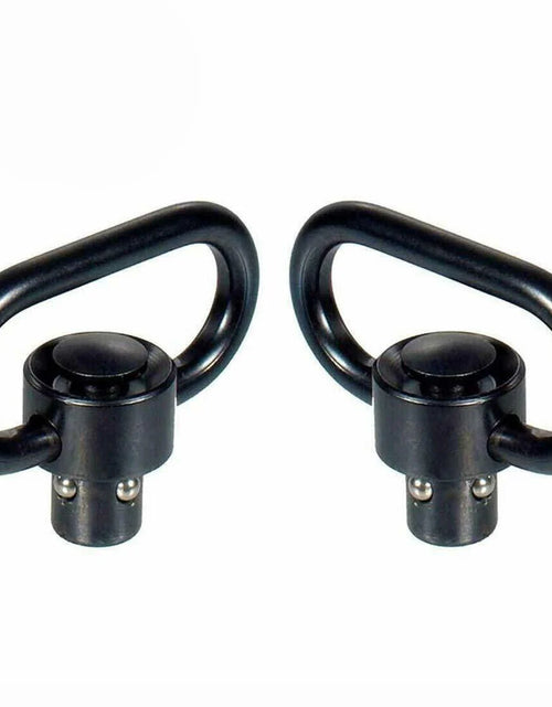 Load image into Gallery viewer, 2PCS Heavy Duty Flush Push Button Quick Detach 1.25&quot; Rifle QD Sling Swivel Mount
