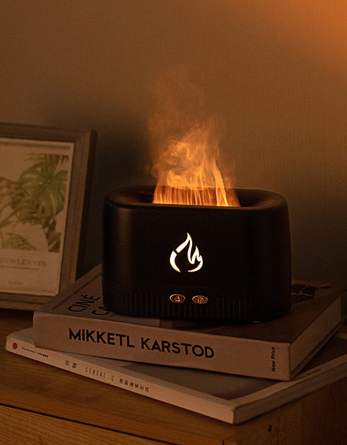 Load image into Gallery viewer, Portable Aroma Diffuser, Atomizer Air Flame Humidifier
