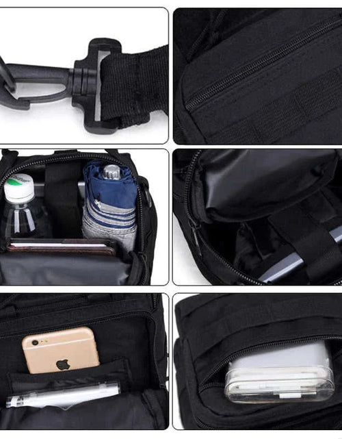 Load image into Gallery viewer, Mens Backpack Tactical Sling Shoulder Bag Molle Travel Chest Pack Outdoor Hiking
