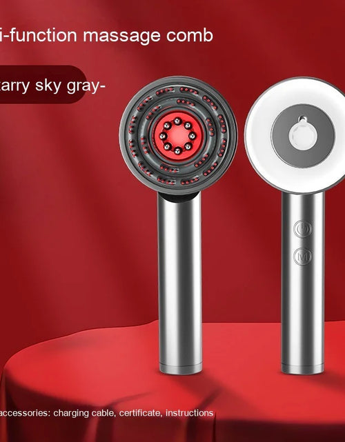 Load image into Gallery viewer, Fluffy Comb Scalp Massager Infrared Hair Care and Beauty
