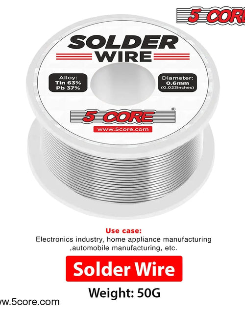 Load image into Gallery viewer, 5 Core Solder Wire DIY Tin Lead for Soldering Components
