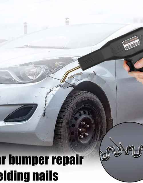 Load image into Gallery viewer, Hot Stapler Car Bumper Fender Fairing Welder Gun Plastic Repair Kit +600 Staples
