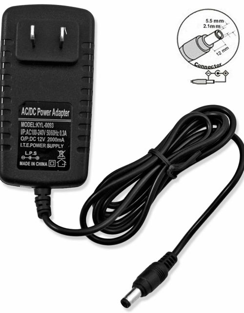 Load image into Gallery viewer, AC 100-240V to DC 12V 2A Power Supply Adapter Heavy-Duty LED Light Strip 24W SMD

