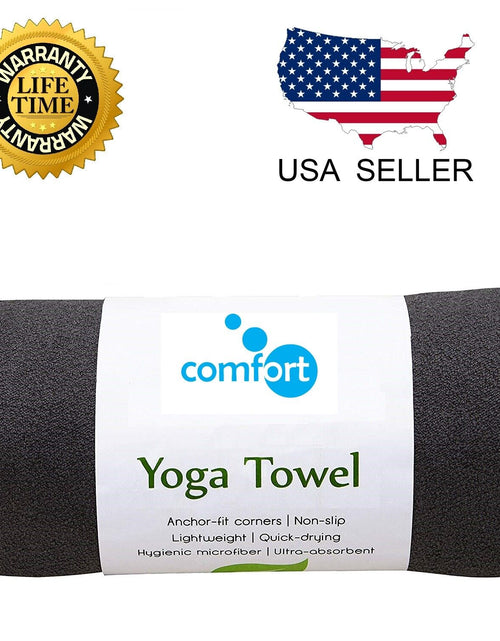 Load image into Gallery viewer, Yoga Mat Towel Non Slip Super Soft Sweat Absorbent Quick Drying Eco Friendly
