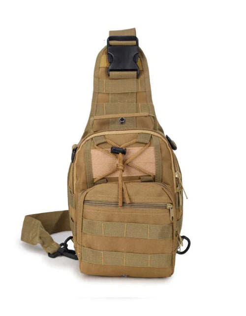 Load image into Gallery viewer, Mens Backpack Tactical Sling Shoulder Bag Molle Travel Chest Pack Outdoor Hiking
