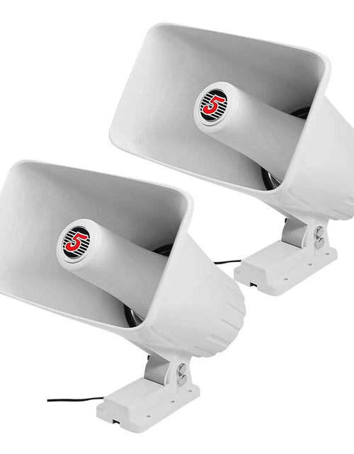 Load image into Gallery viewer, 5Core Indoor Outdoor PA Horn Speaker 8 X 5 Inch Loud PA System 8 Ohm 65W Loud Siren Audio
