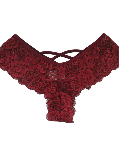 Load image into Gallery viewer, 4 Pack Women Sexy Lace Underwear Lingerie Panties G-String Brief Thong plus Size
