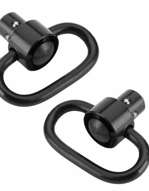 Load image into Gallery viewer, 2PCS Heavy Duty Flush Push Button Quick Detach 1.25&quot; Rifle QD Sling Swivel Mount
