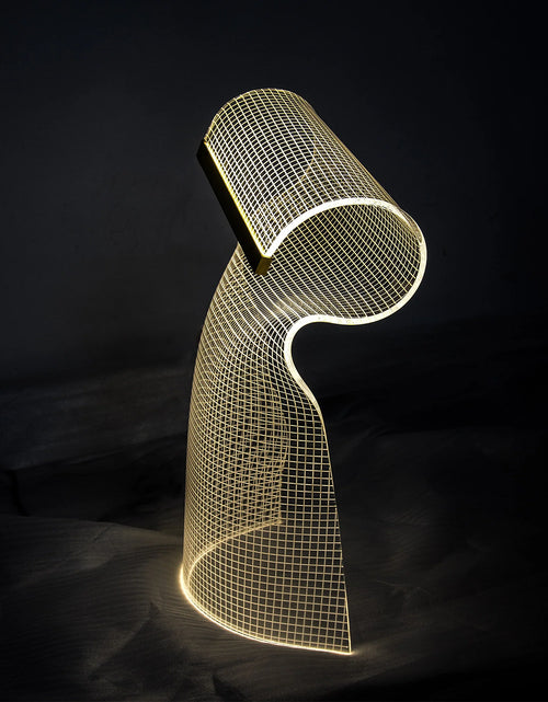 Load image into Gallery viewer, Crystal Acrylic LED Table Lamp
