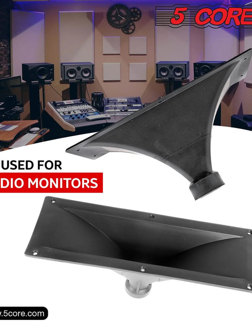 Load image into Gallery viewer, 5Core Screw on Compression Driver Horn Tweeter Throat 4X10 Heavy Duty Construction

