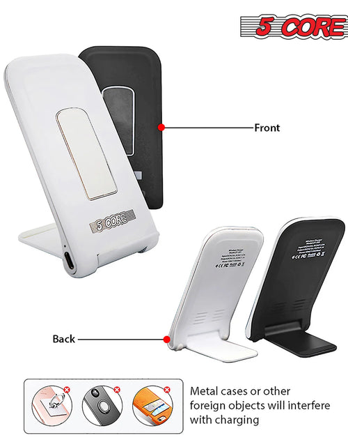 Load image into Gallery viewer, 5 Core Wireless Charger 10W Max Fast Wireless Charging Pad Glass Top Pair Boostcharge Slim USB-C
