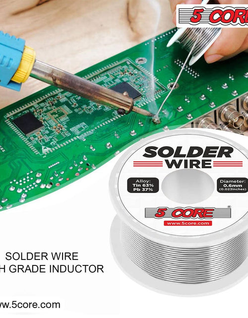 Load image into Gallery viewer, 5 Core Solder Wire DIY Tin Lead for Soldering Components
