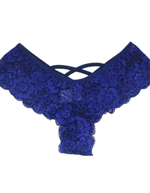 Load image into Gallery viewer, 4 Pack Women Sexy Lace Underwear Lingerie Panties G-String Brief Thong plus Size
