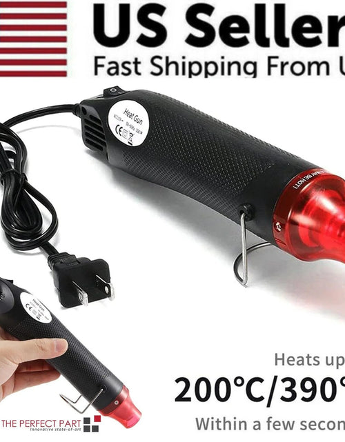 Load image into Gallery viewer, Mini Heat Gun DIY Electric Nozzles Tool Hot Air Gun Embossing Drying Paint USA
