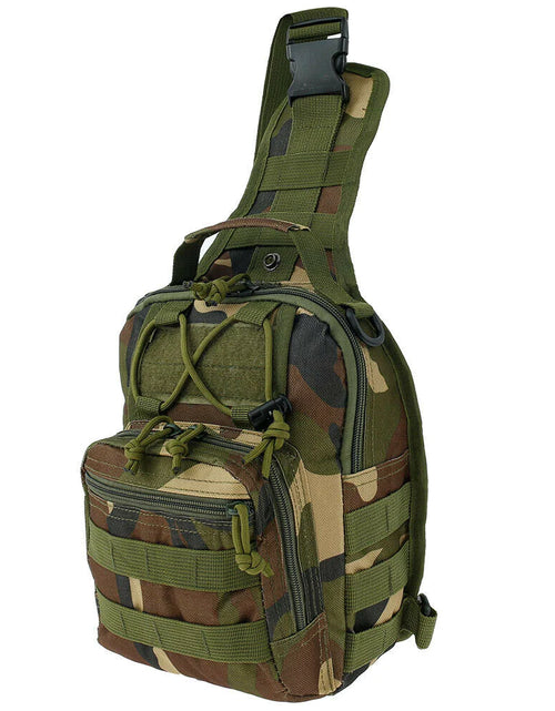 Load image into Gallery viewer, Mens Backpack Tactical Sling Shoulder Bag Molle Travel Chest Pack Outdoor Hiking
