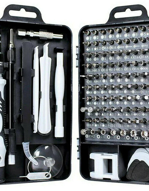 Load image into Gallery viewer, Magnetic Screwdriver Bit Set for Iphone Macbook Tool Kit Set Repair Watch 117PCS
