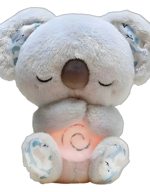 Load image into Gallery viewer, Fisher-Price Sound Machine Soothe &#39;N Snuggle Otter Portable Plush Baby Toy with Sensory Details Music Lights &amp; Rhythmic Breathing Motion
