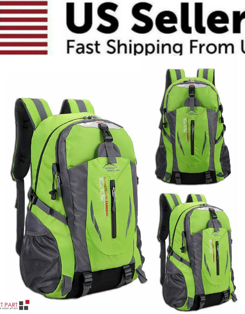 Load image into Gallery viewer, 40L Men Women Travel Backpack Rucksack Camping Laptop Hiking School Book Bag USA
