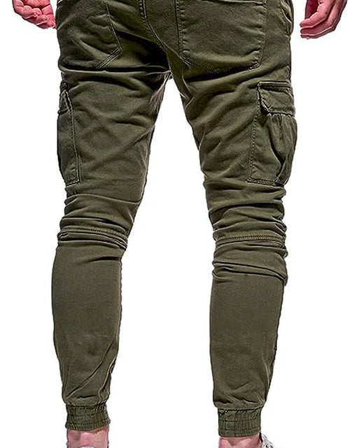 Load image into Gallery viewer, Men&#39;S Casual Joggers Pants Sweatpants Cargo Combat Loose Sport Workout Trousers
