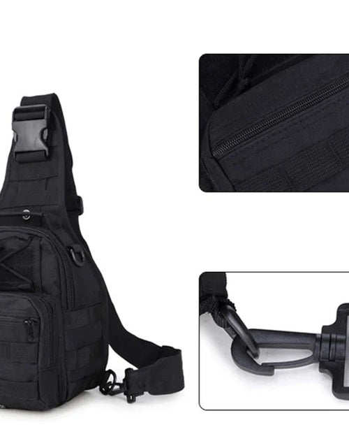 Load image into Gallery viewer, Mens Backpack Tactical Sling Shoulder Bag Molle Travel Chest Pack Outdoor Hiking
