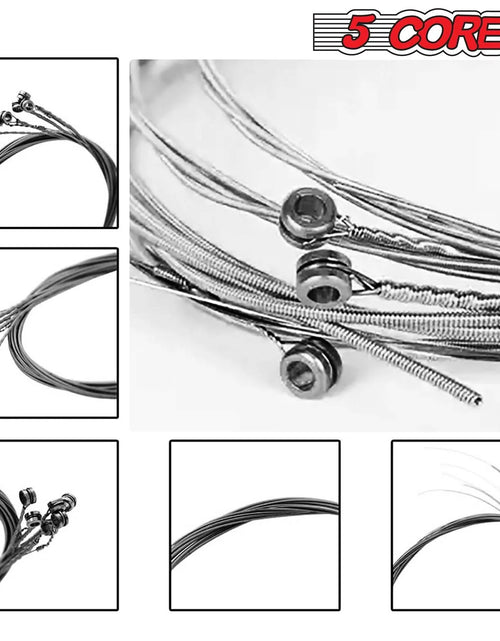 Load image into Gallery viewer, 5Core Electric Guitar Strings Nickel 0.009-.042 Gauge W Bright Tone for 6 String Guitars
