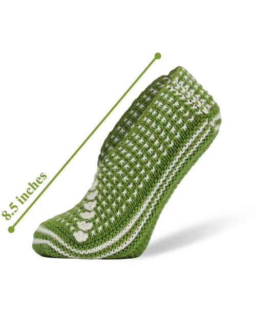 Load image into Gallery viewer, Crochet Slipper Socks for Women 3 Pairs Shoe Size 5-7
