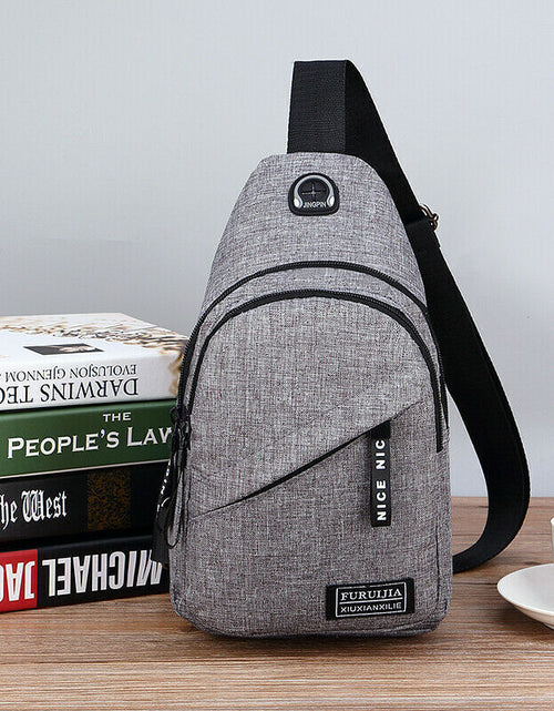 Load image into Gallery viewer, Men Women Sling Bag Chest Fanny Packs Cross Body Travel Sports Shoulder Backpack
