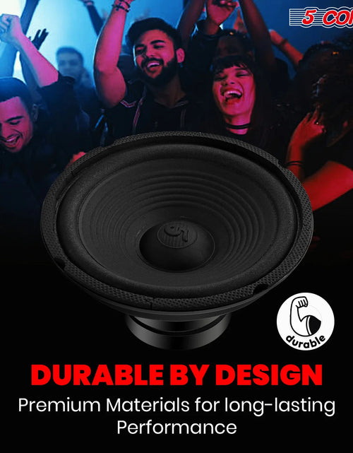 Load image into Gallery viewer, 5 Core 8 Inch Subwoofer Speaker 1000W PMPO 4Ohm Replacement Car Bass Sub Woofer
