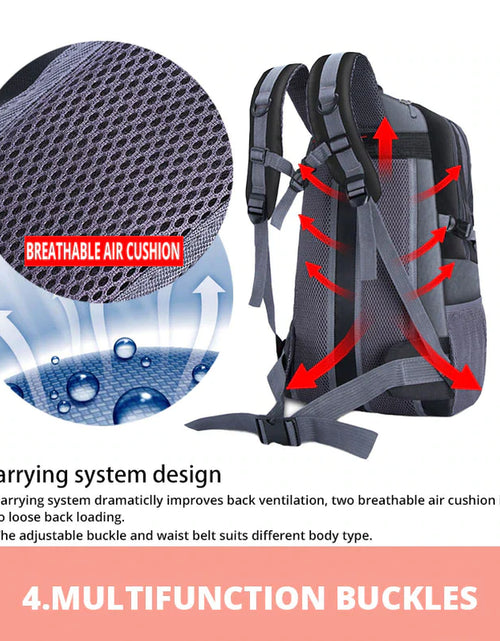 Load image into Gallery viewer, 40L Men Women Travel Backpack Rucksack Camping Laptop Hiking School Book Bag USA
