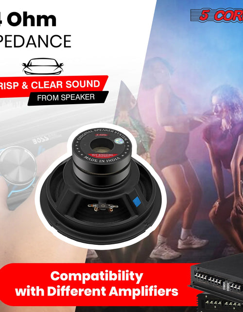 Load image into Gallery viewer, 5 Core 8 Inch Subwoofer Speaker 1000W PMPO 4Ohm Replacement Car Bass Sub Woofer
