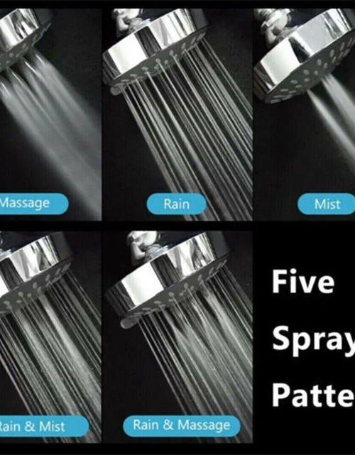 Load image into Gallery viewer, Shower Heads Handheld Spray High Pressure Adjustable Showerhead Top Spray Bath
