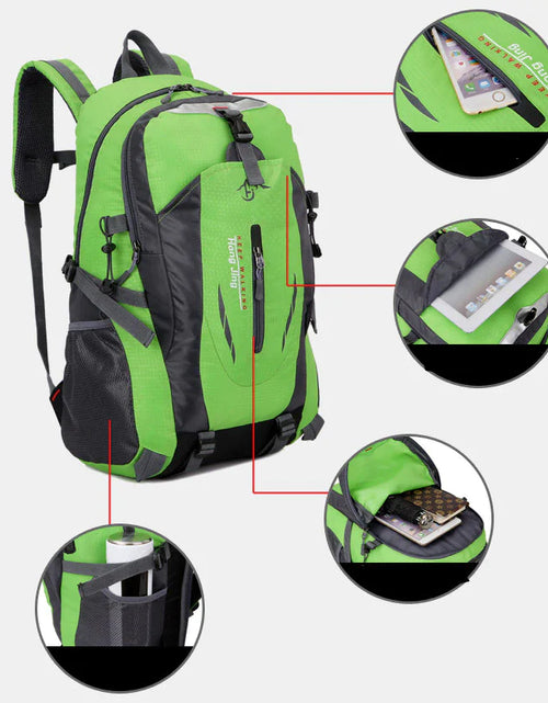 Load image into Gallery viewer, 40L Men Women Travel Backpack Rucksack Camping Laptop Hiking School Book Bag USA
